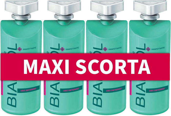 DISINFETTANTE 4 PZ BIALCOL DUE 400 ML L'UNO