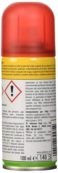 AUTAN TROPICAL 2 PZ SPRAY SECCO ANTIZANZARE IN FORMATO DA 100 ML L'UNO