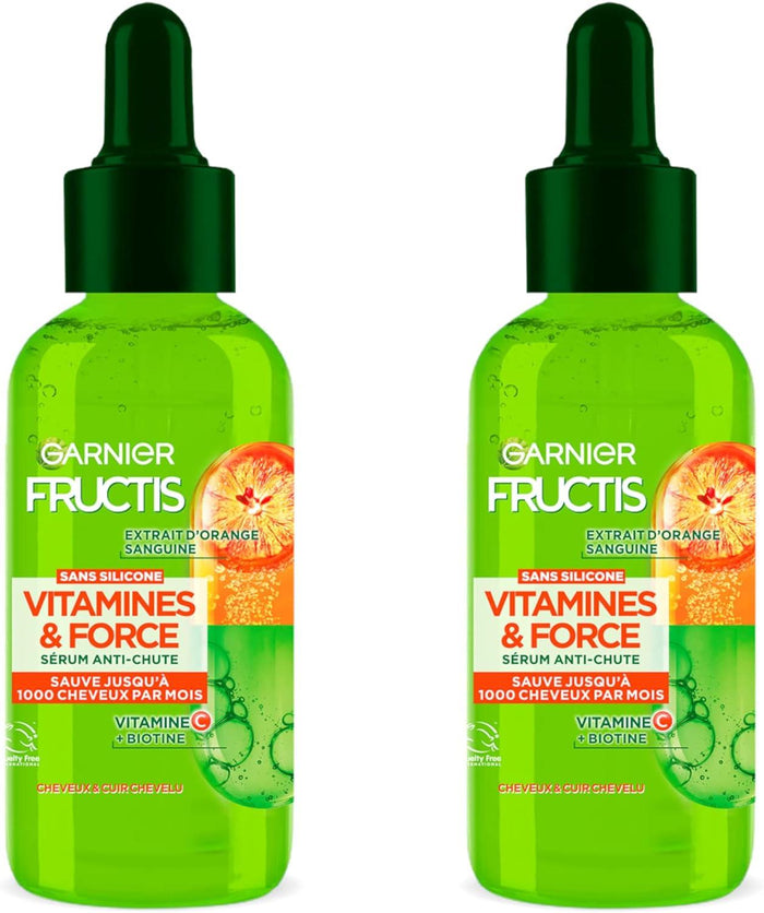 GARNIER FRUCTIS SET 2 PZ TRATTAMENTO ANTICADUTA FORTIFICANTE PER CAPELLI 125 ML L'UNO