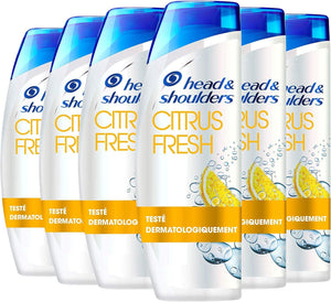 SET 6 HEAD & SHOULDERS SHAMPOO CITRUS FRESH 250 ML