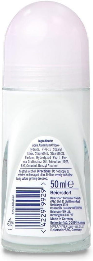 SET 6 NIVEA DEODORANTE ROLL-ON 50 ML PEARL & BEAUTY 48 PRE DI PROTEZIONE