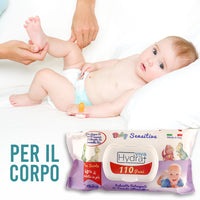 HYDRA VIVA + 24 CONFEZIONI SALVIETTE DETERGENTI BABY SENSITIVE 2460 PZ