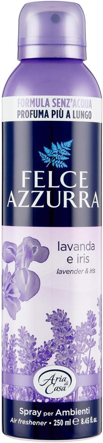 SET 12 FELCE AZZURRA ARIA DI CASA SPRAY PROFUMATORE D'AMBIENTE LAVANDA E IRIS 250 ML
