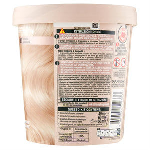 SET 2 GARNIER GOOD TINTA CAPELLI 9.1 BIONDO VANIGLIA COLORAZIONE PERMANENTE SENZA AMMONIACA 90% NATURALE
