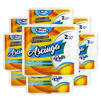 MAURY'S CARTA ASCIUGATUTTO CUCINA 18 ROTOLI 2 VELI ASCIUGAROLLS 380GR