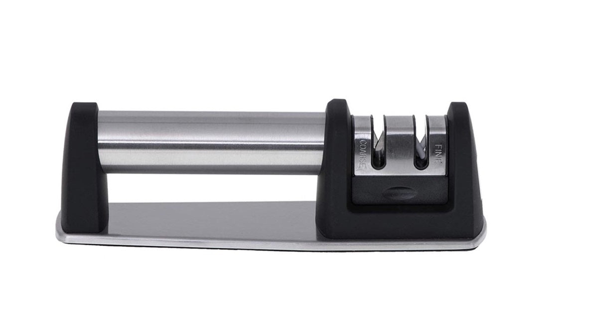 MAURY'S AFFILACOLTELLI A 2 FASI CON MOLLA IN ACCIAIO E MOLA IN CERAMICA