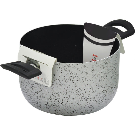 MA MAISON PENTOLA LINEA ALESSIA 24CM SPESSORE 1.60 MM ANTIADERENTE E ANTIGRAFFIO IN ALLUMINIO