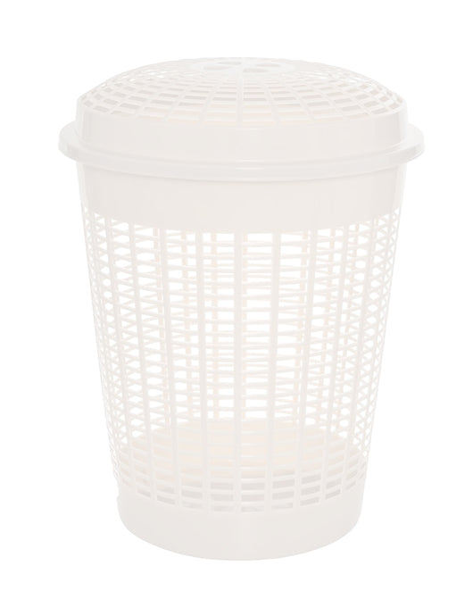 CESTONE MULTIUSO PABLO FORATO CON COPERCHIO CAPIENZA 60 LT COLORE BIANCO