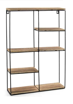 BACHECA FORMA RETTANGOLARE CON 4 RIPIANI 41X10X56 CM