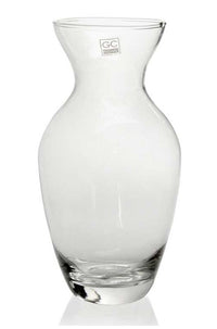 VASO DA ARREDO IN VETRO STONDATO 15X37CM TRASPARENTE