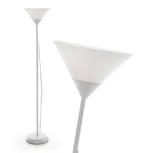 MAURY'S LAMPADA A PIANTANA DI METALLO 24X24X175 CM IN COLORE BIANCO