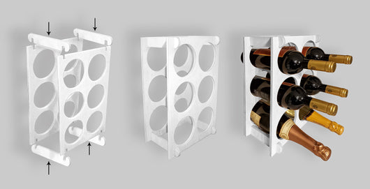 CANTINETTA WHITE REALIZZATA IN LEGNODI BETULLA GREZZO 40 X 30 CM P15 CM