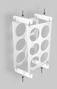 CANTINETTA WHITE REALIZZATA IN LEGNODI BETULLA GREZZO 40 X 30 CM P15 CM