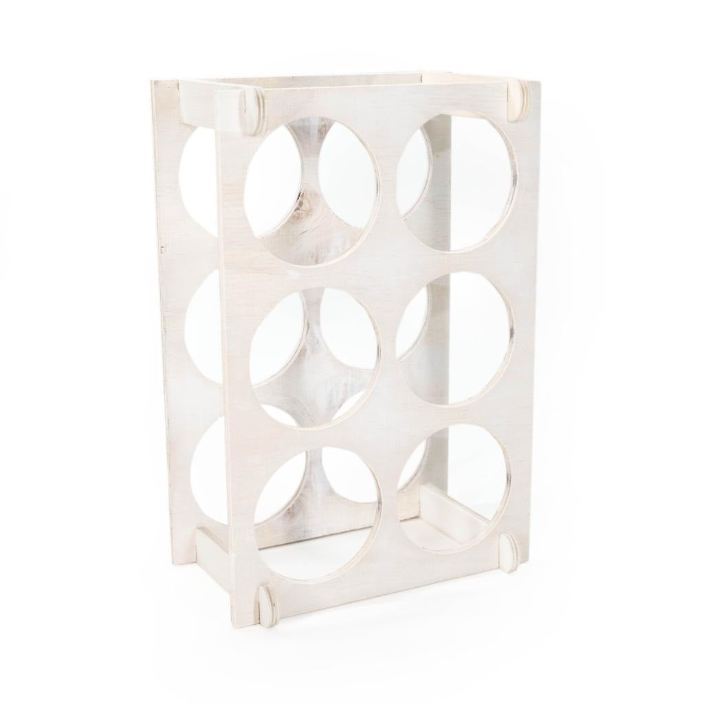 CANTINETTA WHITE REALIZZATA IN LEGNODI BETULLA GREZZO 40 X 30 CM P15 CM