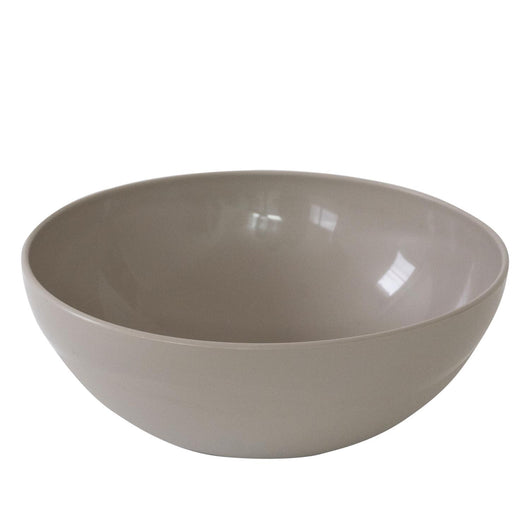 INSALATIERA GAIA PLUS IN PLASTICA DI DIAMETRO 26 CM COLORE TORTORA