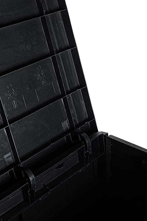 BAULE DA ESTERNO 160 LT EFFETTO LEGNO 77,5X44,5X H53 CM