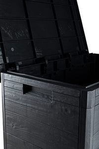 BAULE DA ESTERNO 160 LT EFFETTO LEGNO 77,5X44,5X H53 CM