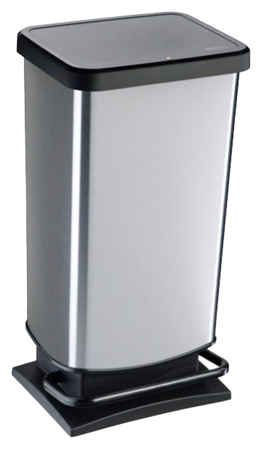 PATTUMIERA PASO CON APERTURA A PEDALE DA 40LT IN ACCIAIO