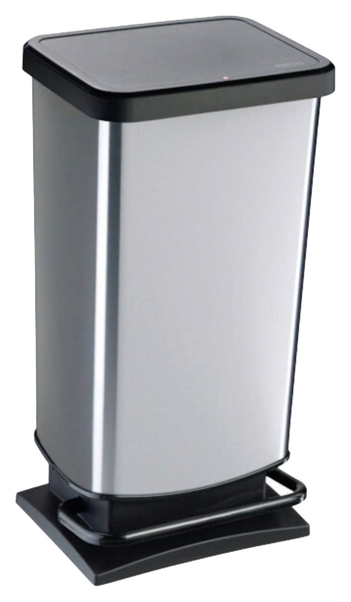 PATTUMIERA PASO CON APERTURA A PEDALE DA 40LT IN ACCIAIO