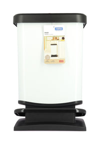 PATTUMIERA PASO CON APERTURA A PEDALE DA 20LT IN COLORE BIANCO