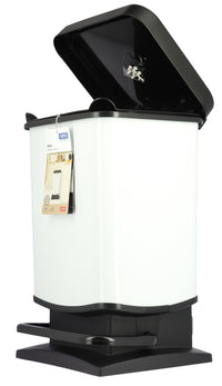 PATTUMIERA PASO CON APERTURA A PEDALE DA 20LT IN COLORE BIANCO