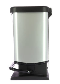 PATTUMIERA PASO CON APERTURA A PEDALE DA 20LT IN ACCIAIO