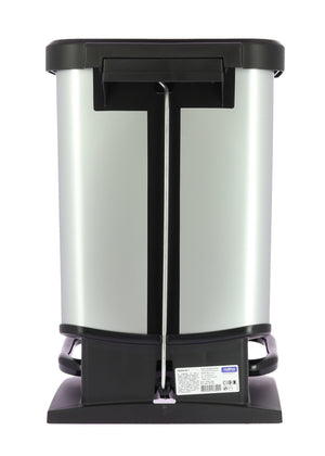 PATTUMIERA PASO CON APERTURA A PEDALE DA 20LT IN ACCIAIO