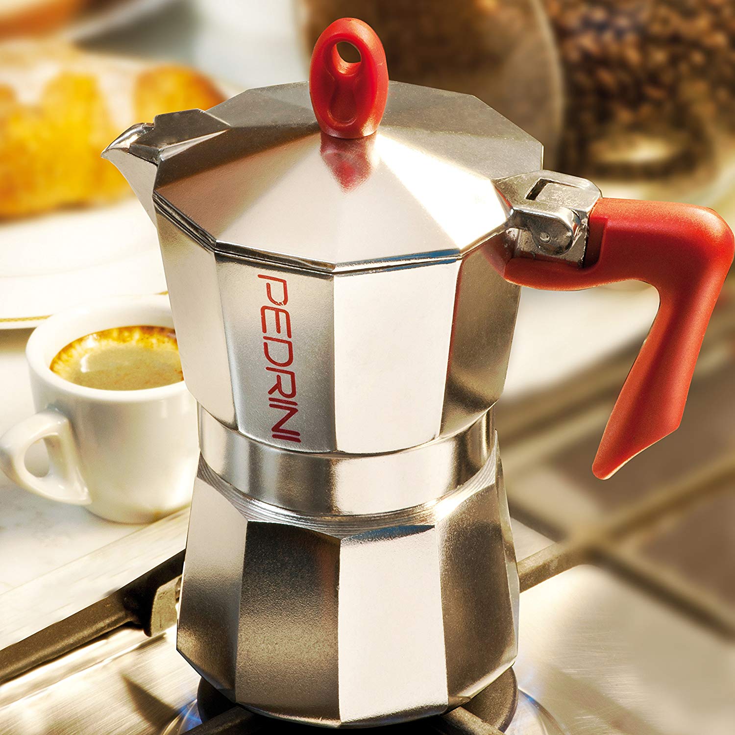 PEDRINI CAFFETTIERA BRILLANTE 2 TAZZE