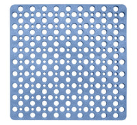 TAPPETO PER LA DOCCIA LINEA AVIO ANTISCIVOLO DA 53X53 CM IN COLORE BLU