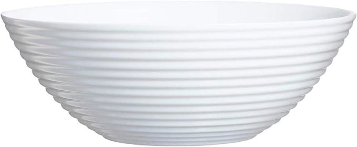 MAURY'S INSALATIERA HARENA IN CERAMICA DA 27 CM COLORE BIANCO