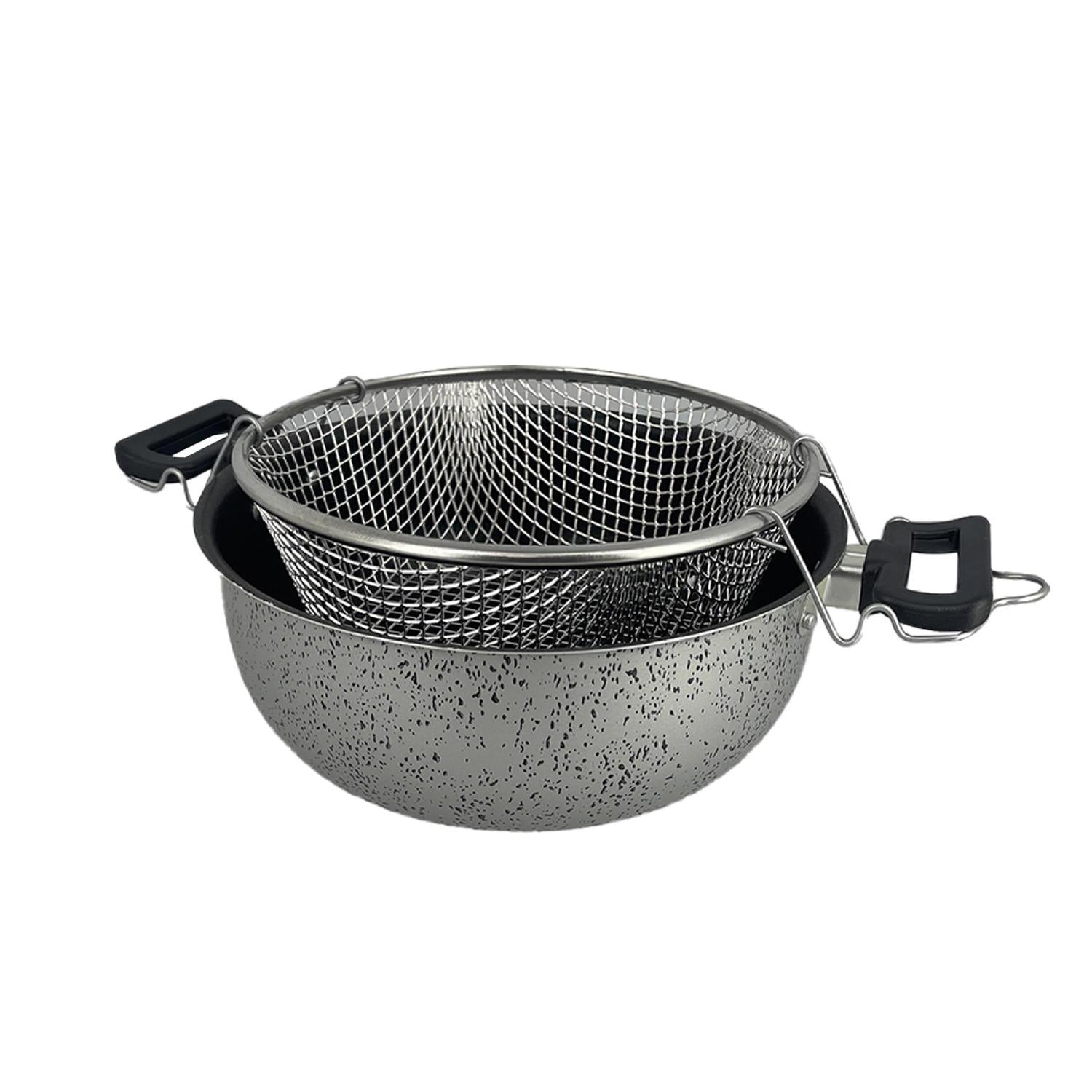 MA MAISON FRIGGITRICE LINEA ALESSIA 24 CM ANTIADERENTE E ANTIGRAFFIO IN ALLUMINIO