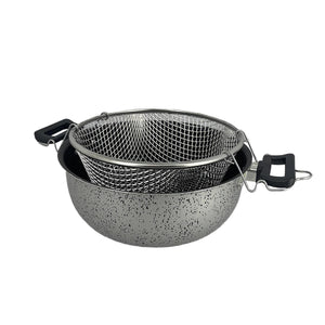 MA MAISON FRIGGITRICE LINEA ALESSIA 24 CM ANTIADERENTE E ANTIGRAFFIO IN ALLUMINIO