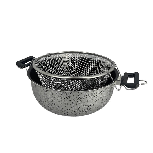 MA MAISON FRIGGITRICE LINEA ALESSIA 24 CM ANTIADERENTE E ANTIGRAFFIO IN ALLUMINIO