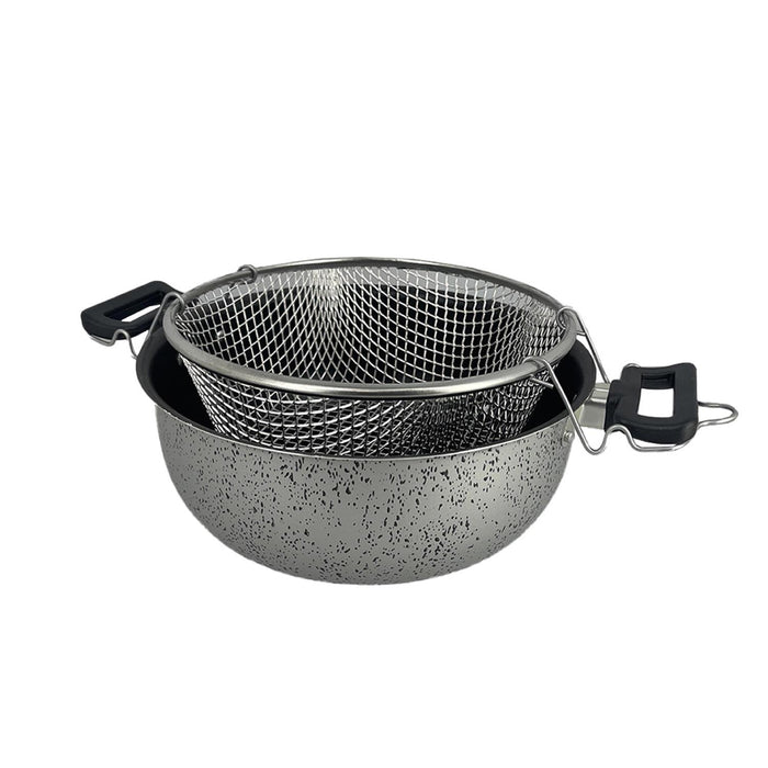 MA MAISON FRIGGITRICE LINEA ALESSIA 24 CM ANTIADERENTE E ANTIGRAFFIO IN ALLUMINIO