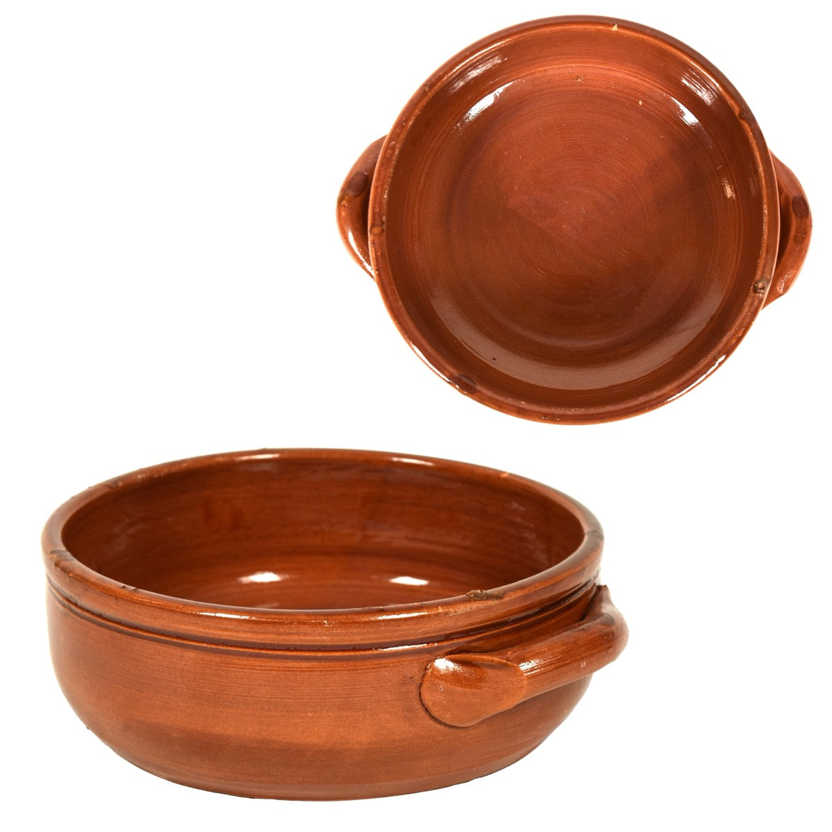 MAURY'S TEGAMINO MODELLO TERRA NOSTRA COLOR COTTO MISURA 20 CM