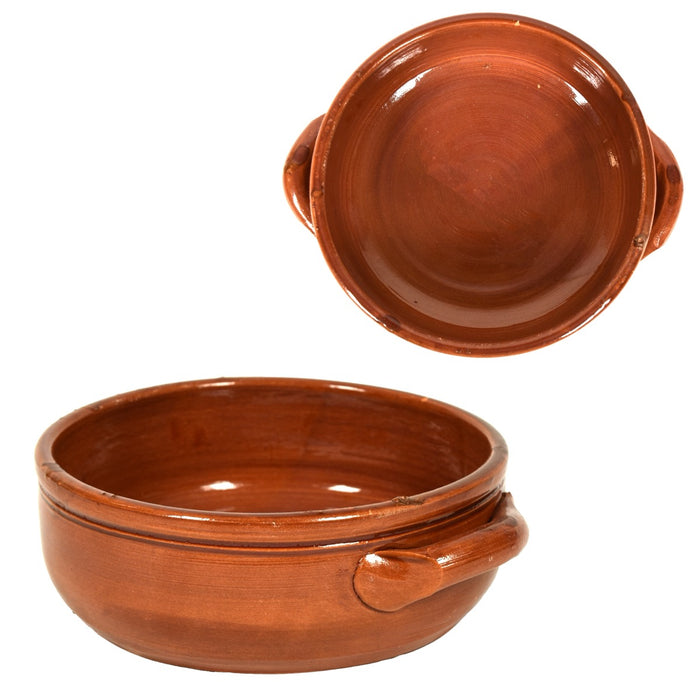 MAURY'S TEGAMINO MODELLO TERRA NOSTRA COLOR COTTO MISURA 20 CM