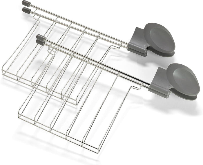 TOGNANA IRIDEA TOSTAPANE CON DOPPIA PINZA E RACCOGLIBRICIOLE 850W ROSSO