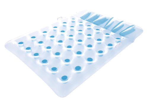 MATERASSINO MARE PISCINA GONFIABILE 36 BUCHI 193X142CM