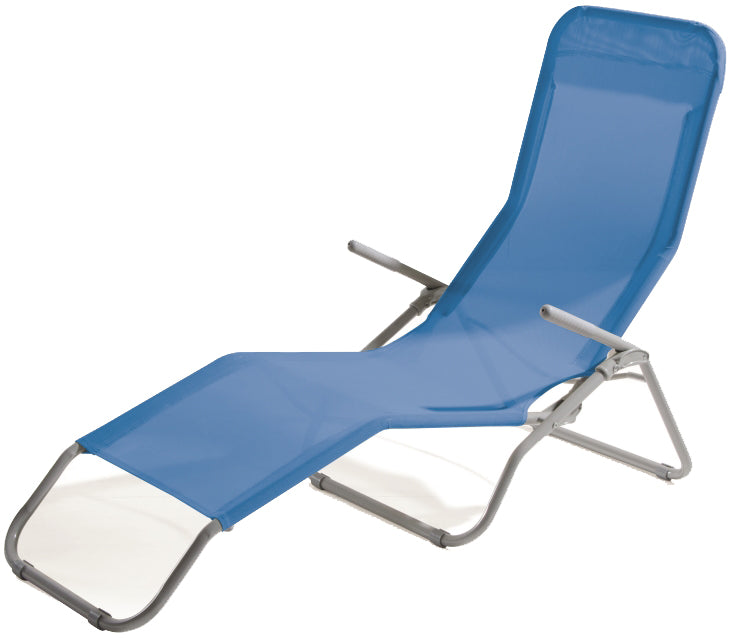 SDRAIO DONDOLINA BLU BASCULANTE PIEGHEVOLE IN TEXTILENE E METALLO