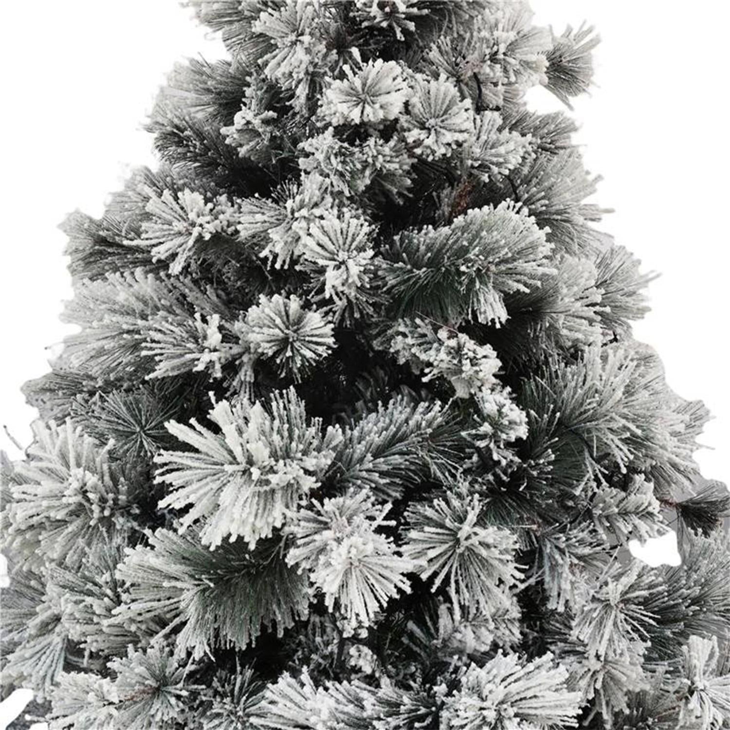 ALBERO DI NATALE GRAN SASSO INNEVATO ARTIFICIALE ALTEZZA 210 CM