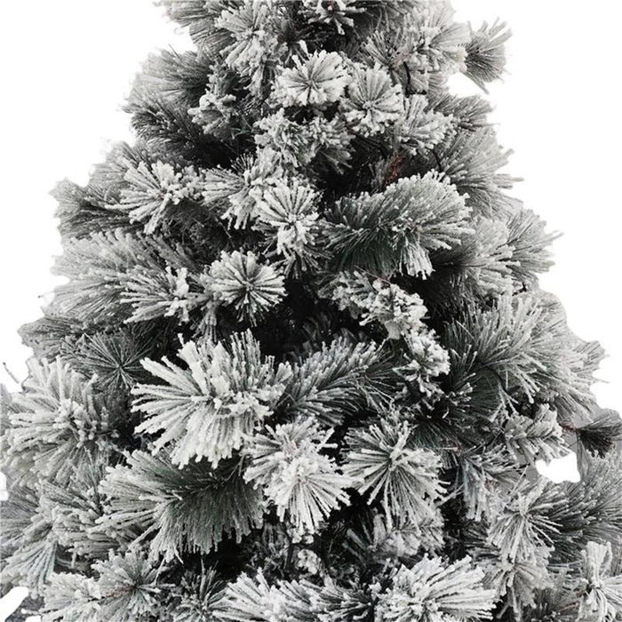 ALBERO DI NATALE GRAN SASSO INNEVATO ARTIFICIALE ALTEZZA 210 CM
