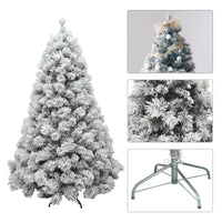 ALBERO DI NATALE GRAN SASSO INNEVATO ARTIFICIALE ALTEZZA 210 CM