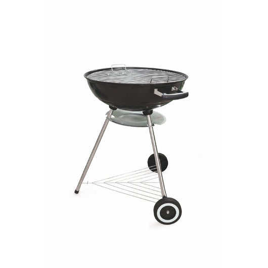 BARBECUE TONDO CON COPERCHIO E RUOTE 73 X 57 X 100 CM