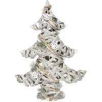 MAURY'S ALBERO DI NATALE IN LEGNO 55CM LINEA WOODY XMAS