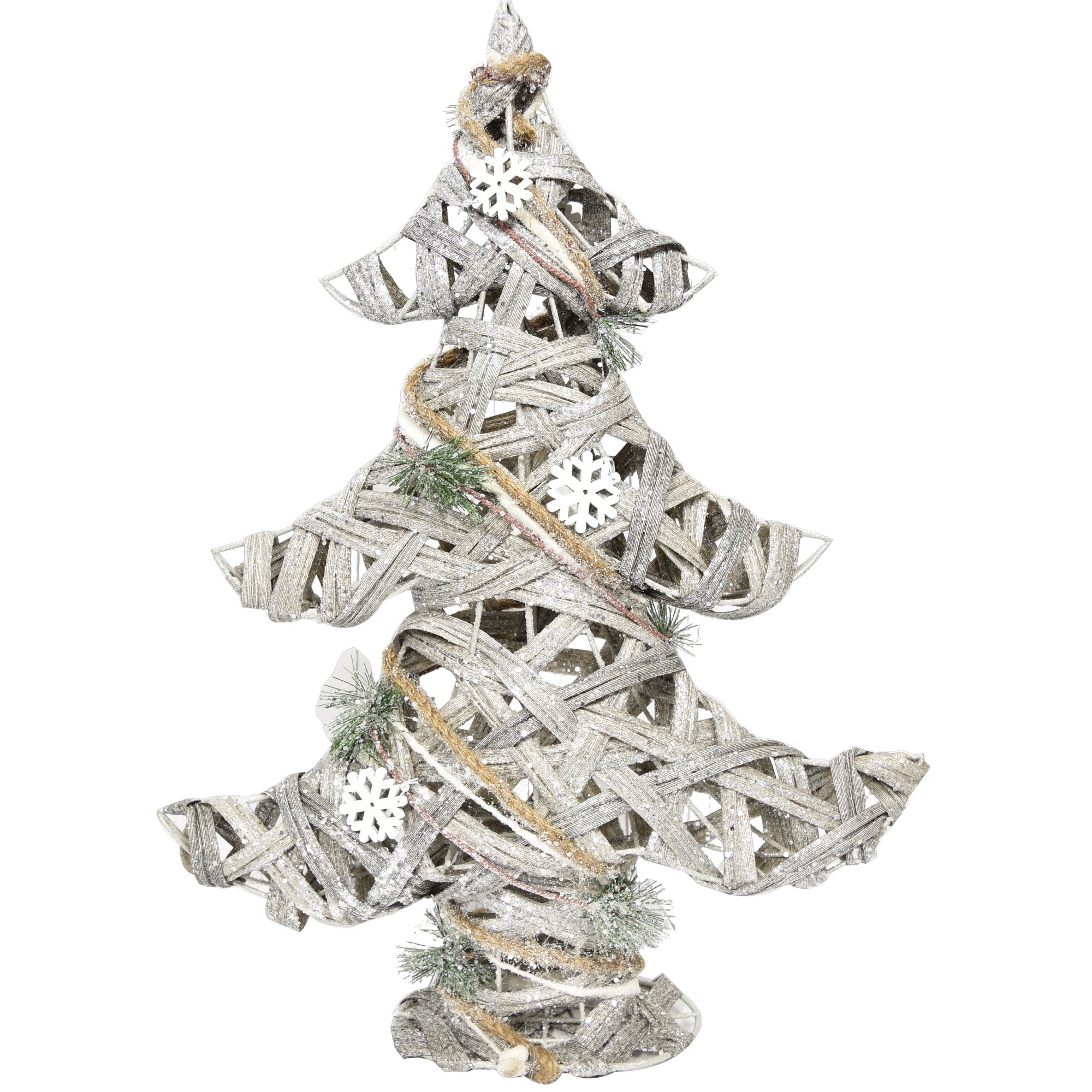 MAURY'S ALBERO DI NATALE IN LEGNO 55CM LINEA WOODY XMAS