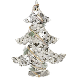 MAURY'S ALBERO DI NATALE IN LEGNO 55CM LINEA WOODY XMAS