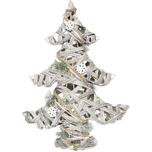 MAURY'S ALBERO DI NATALE IN LEGNO 55CM LINEA WOODY XMAS