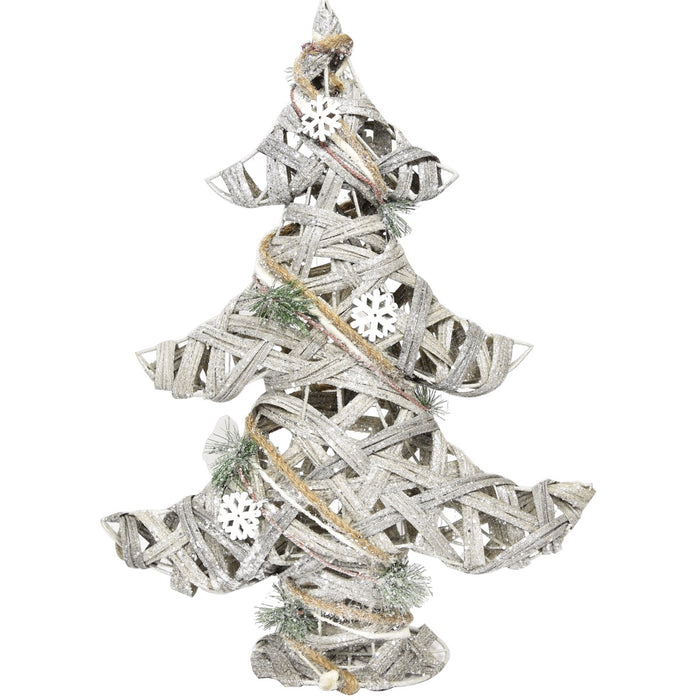 MAURY'S ALBERO DI NATALE IN LEGNO 55CM LINEA WOODY XMAS