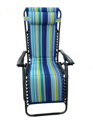 SEDIA RELAX MULTIRIGHE IMBOTTITA (162/175X65X112)