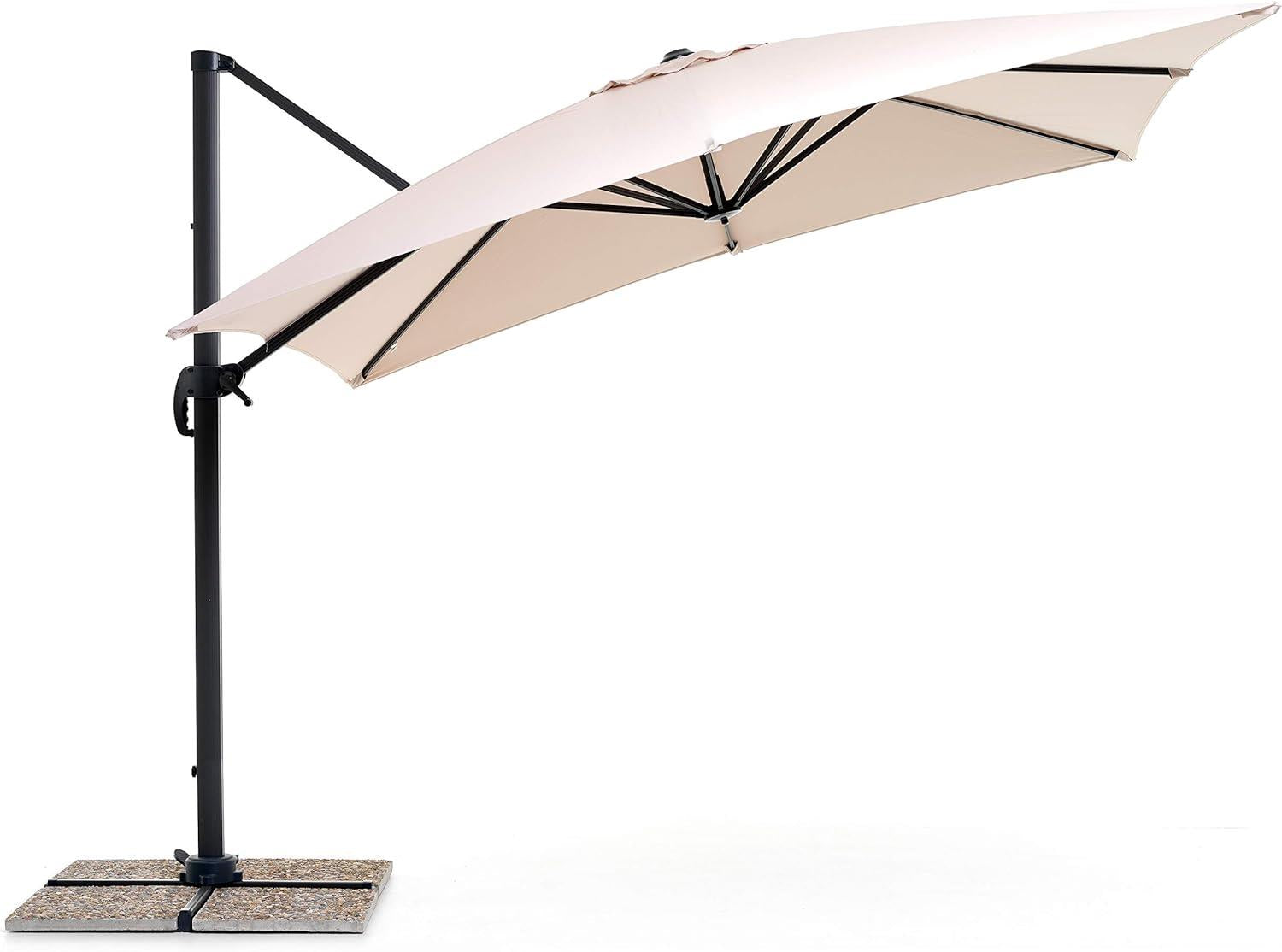 SALMAR OMBRELLONE VERSO 3 X 4 METRI COLORE ECRÙ